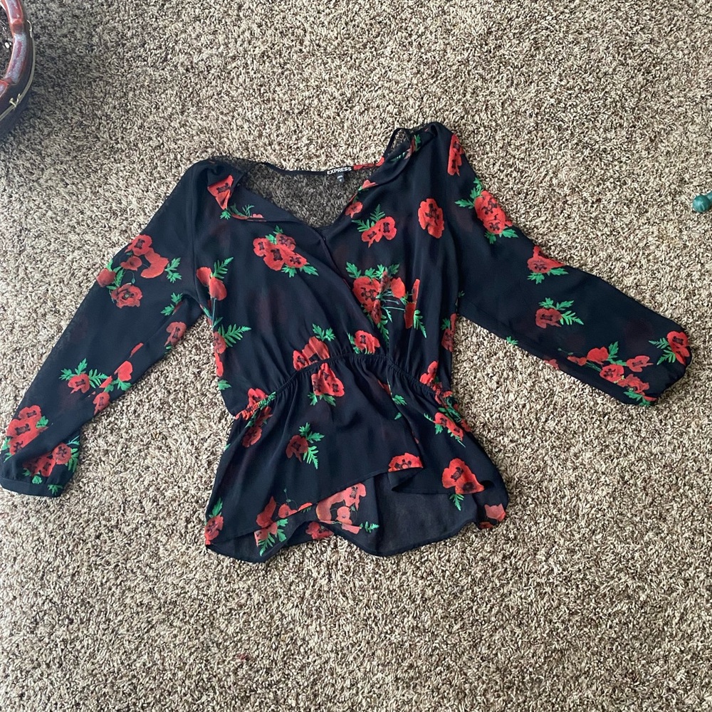 Floral blouse